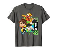 Ben 10 The Vibe T-Shirt, Homme, Asphalte, 3XL