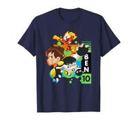 Ben 10 The Vibe T-Shirt, Homme, Bleu Marine, 5XL