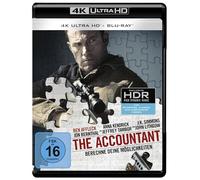THE ACCOUNTANT - BEN AFFLECK,ANNA KENDRICK,J.K.SIMMONS 2 ULTRA HD BLU-RAY NEUF