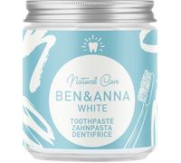 BEN&ANNA Natural Toothpaste White dentifrice en pot de verre effet blancheur 100 ml
