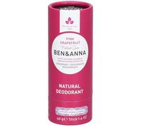 BEN & ANNA - Pamplemousse Rose Déodorant Naturel en tube papier Stick(S) 40 g