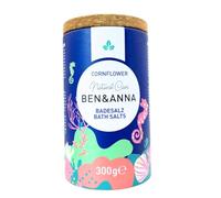 Ben & Anna Sels de bain de qualité supérieure pour bain de relaxation musculaire avec sel de mer - Additif de bain parfait - Hydratant et nettoyant pour la peau avec effet apaisant (300 g (1 paquet