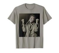 Ben E King Soul R&B The Drifters Singer par Dick Barnatt T-Shirt