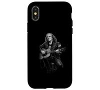 Ben Franklin Joue de la Guitare Acoustique Rock Anthem Vibes Coque pour iPhone X/XS