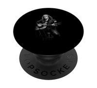Ben Franklin Joue de la Guitare Acoustique Rock Anthem Vibes PopSockets PopGrip Adhésif