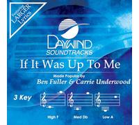 Ben Fuller & Carrie Underwood - Piste d'accompagnement/performance If It Was Up To Me