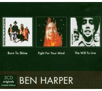 Ben Harper - Coffret 3 CD : Burn to shine / Fight for your mind / Will to live