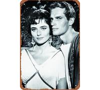 Ben-Hur (1959) IMDB Top 250 Plaque en métal 20,3 x 30,5 cm Décoration murale vintage rétro