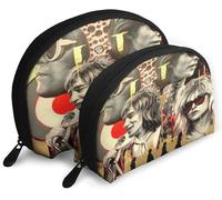 Ben Jeffery Music Legends 2 Sacs À Main Sur Mesure Pour Voyage, Sacs À Main, Pochettes, Portefeuilles, Cosmétiques, Sacs De Rangement En Forme De Coquillage, Un Grand Et Un Petit