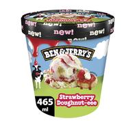 Ben & Jerry's Crème glacée Strawberry Doughnut-ee - 465 ml