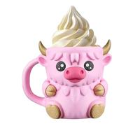 Ben & Jerry's - Support pour pintes à glace avec 2 cuillères, poignée antigel, base antidérapante pour crème glacée de 400 ml, isolant réutilisable avec fente pour cuillère, pour desserts de