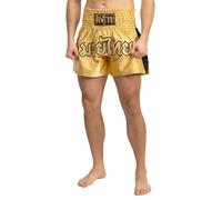 Rocky Marciano BenLee – Pantalon de boxe – Goldy – Jaune/Noir – Taille S Homme