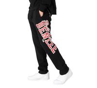 Ben Lee Pantalon de Jogging pour Homme, Coupe Normale, Noir, Rouge, Blanc, Taille L