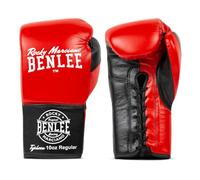 Ben Lee Rocky Marciano Gants de Concert en Cuir pour Adulte Unisexe Rouge/Noir 283 ML