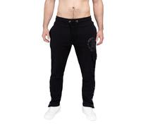 Benlee Rocky Marciano Ventura Pantalon de Jogging, Noir/Gris, L Homme