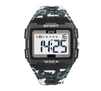 BEN NEVIS Montre Digitale Homme avec Alarme,Chronomètre,Calendrier,Eclairage,5ATM Etanche-Montres Sport Numerique avec Bracelet en Silicone pour Hommes Cadeau