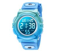 BEN NEVIS Montre Enfant Garçon Adolescent Digitale Outdoor Sport Multifonction Étanche LED Lumière Alarme Calendrier Date avec Bande de Silicone