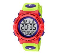 BEN NEVIS Montre Enfant Garçon Adolescent Digitale Outdoor Sport Multifonction Étanche LED Lumière Alarme Calendrier Date avec Bande de Silicone