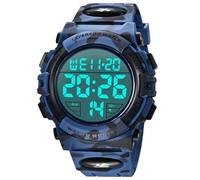 BEN NEVIS Montre Numérique pour Homme Montres Militaires de Sport 5ATM Chronographe Extérieur étanche Montres Militaires pour Hommes avec éclairage Arrière LED/Alarme/Date