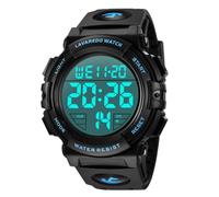 BEN NEVIS Montre Numérique pour Homme Montres Militaires de Sport 5ATM Chronographe Extérieur étanche Montres Militaires pour Hommes avec éclairage Arrière LED/Alarme/Date