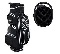Ben Sayers Hydra Pro Adulte Unisexe Imperméable Sac de Chariot, 8.5 Pouces Taille, Noir/Blanc