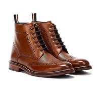 Ben Sherman Alfred Brogue Bottes en Cuir Marron pour Hommes - EUR 44