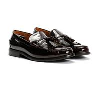 Ben Sherman Buster Leather Mocassins pour homme Bordeaux, Rouge, 42 EU
