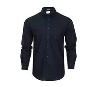 Ben Sherman - Chemise décontractée - Col boutonné - Manches Longues - Homme (Dark Navy (Embroidered Pocket Logo)) S