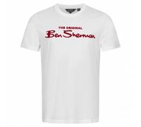 BEN SHERMAN Flocked Logo Hommes T-shirt 0076268-010 S