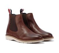 Ben Sherman Hampton Bottes Rouges en Cuir pour Hommes - EUR 42