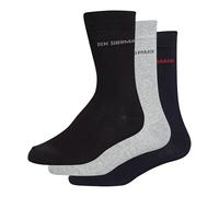 Ben Sherman Hedgehunter Chaussettes, Multicolore (Navy/Grey/Black 3pkb), 7/10 (Taille Fabricant: 7-11) (Lot de 3) Homme