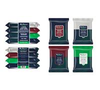 Ben Sherman Lot de 4 lingettes nettoyantes pour homme (120 au total) avec cèdre, bourbon, eucalyptus, arbre à thé et bois de santal