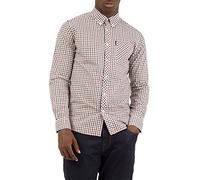 Ben Sherman Ls Signature House Check Chemise Casual, Rouge (Red 550), Small Homme