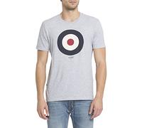 Ben Sherman MB12872 T-Shirt, Gris (Oxford Marl F18), L Homme