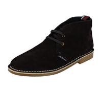 Ben Sherman Mens Bottes Desert Suède Noir Marron Foncé Indigo Navy