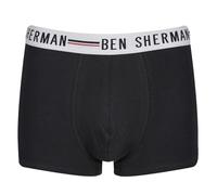 Ben Sherman Men's Boxer Shorts, Soft Touch Cotton with Elasticated Waistband | Comfortable Underwear Multipack Caleçon, Black/White/Grey, S pour des Hommes