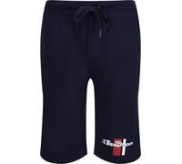 Ben Sherman Men's Fleece Jogger Shorts Marine Moyen Male
