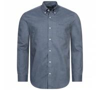 BEN SHERMAN Oxford Hommes Chemise à manches longues 0077857-BLEU FONCÉ M
