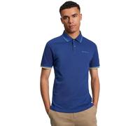 Ben Sherman Polo pour homme à manches courtes et coupe régulière Signature, Bleu persan, XXL
