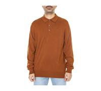 Ben Sherman - Signature Long Sleeve Polo - Homme - Pulls - Brun - Taille: M