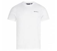 BEN SHERMAN Small Logo Hommes T-shirt 0076266-BLANC S
