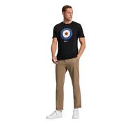 Ben Sherman T-Shirt à Manches Courtes, Noir, XL