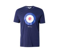 Ben Sherman T-Shirt 'Signature Target' bleu / bleu marine / rouge / blanc, Taille S