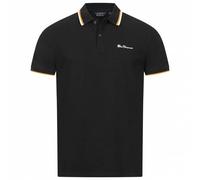 BEN SHERMAN Twin Tipped Hommes Polo 0076270NR-NOIR S