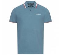BEN SHERMAN Twin Tipped Hommes Polo 0076270NR-Sarcelle S