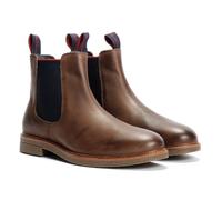 Ben Sherman Walker Chelsea Bottes en cuir pour homme Marron, marron, 46 EU