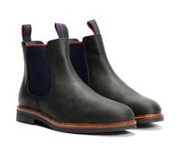 Ben Sherman Walker Chelsea Bottes en cuir pour homme Noir, Noir , 41 EU