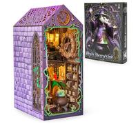 BenBen Puzzle 3D Cabane du Théurge Mystique, Maquette de Maison Miniature à Construire, Halloween Diorama Cadeau d'anniversaire & de Noël, DIY Kit de Construction pour Adulte