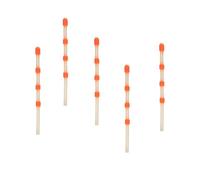 BenBow 017 5X Tuyau en Silicone de Rechange Orange pour Soufflette Air Comprimé, Pistolet de Nettoyage - Tuyau Rotatif avec Poids - Effet Tourbillonnant Intensif et Compatible avec la Série Classic