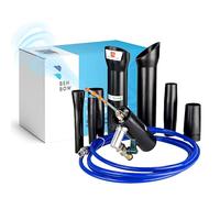 BenBow Blue Storm Pro - Adaptateur pour aspirateur pour Un Nettoyage Efficace de l'intérieur de Voiture, idéal pour Un Nettoyage en Profondeur : Voiture, Camion, Bus - Aspiration et soufflage